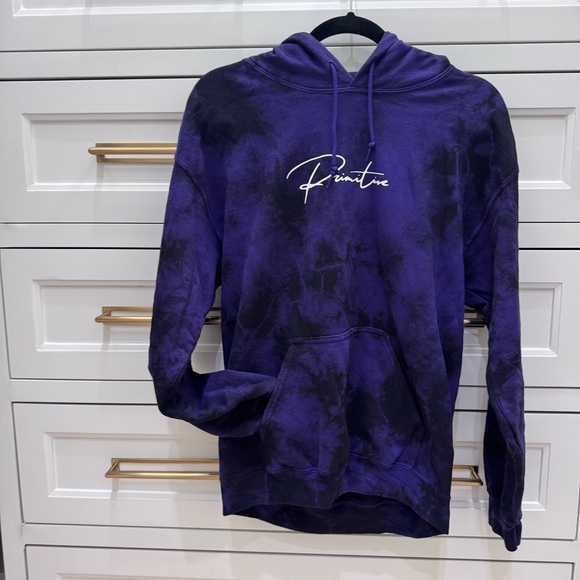 Primitive x Dragon Ball Super Beerus Purple Wash Hoodie adult Small - Picture 2 of 6